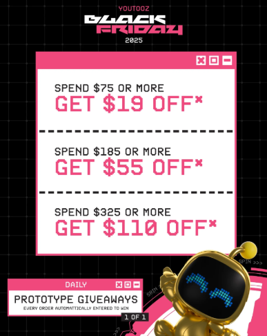spend $75 or more get $19 off spend $185 or more get $55 off spend $325 or more get $110 off